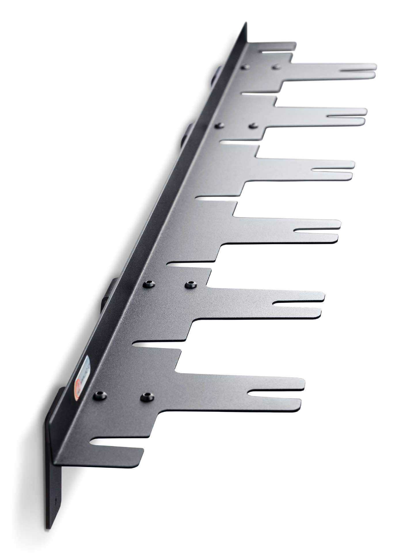 Wall-Mounted Light Stand Storage Rack (13 Stands)