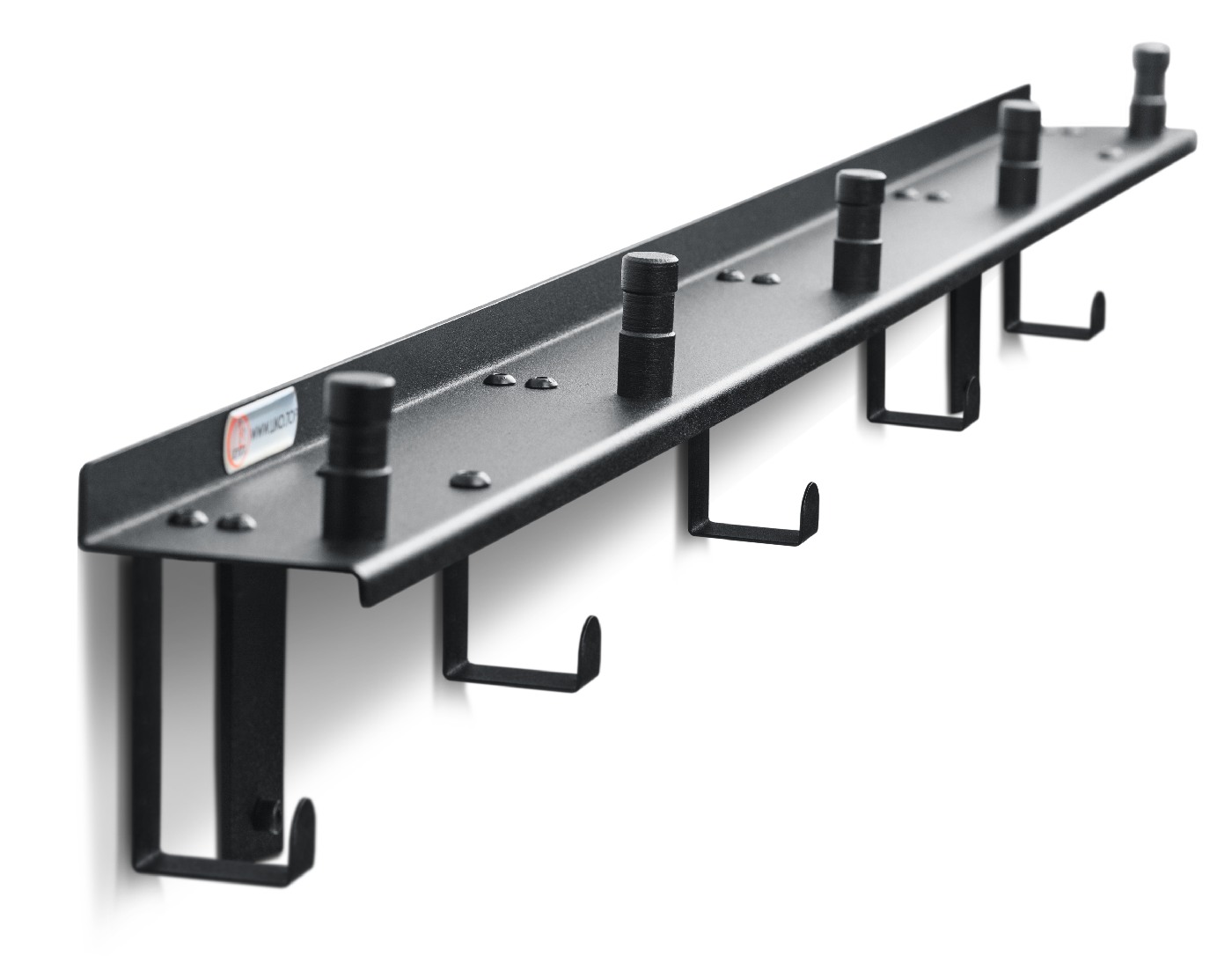 Wall-Mounted Studio Strobe & Cable Storage Rack (5 Strobes) - Image 2