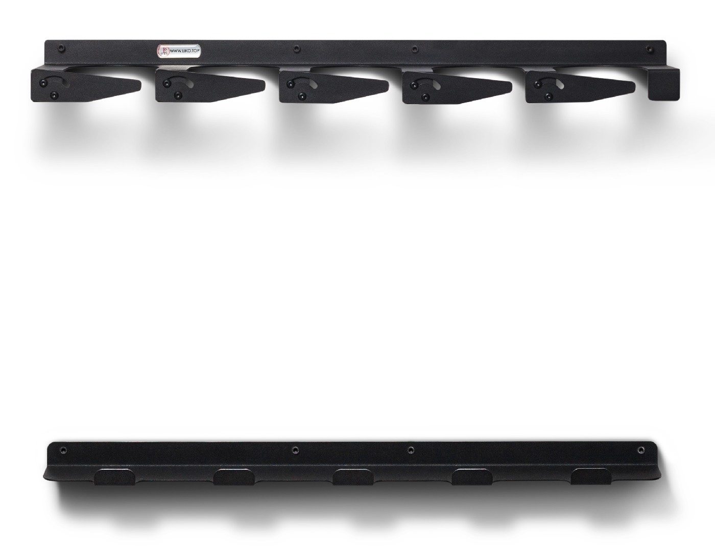 Wall-Mounted Seamless Paper Backdrop Storage Rack (5 Rolls) - Image 7