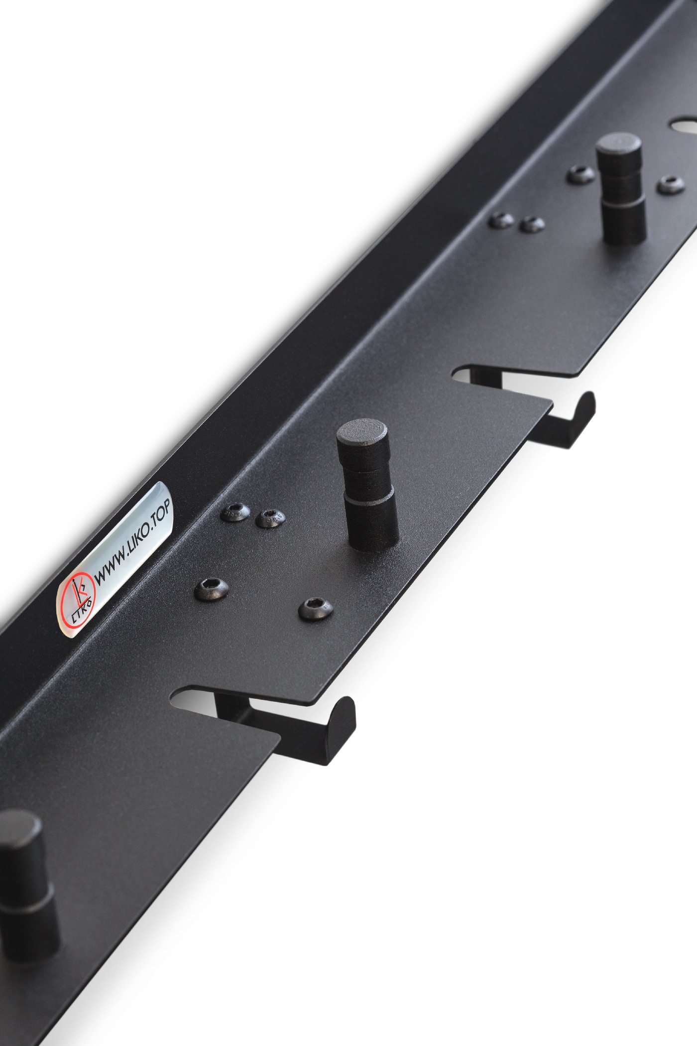 Wall-Mounted Studio Light & Stand Storage Rack (4 Strobes + 5 Stands) - Image 2