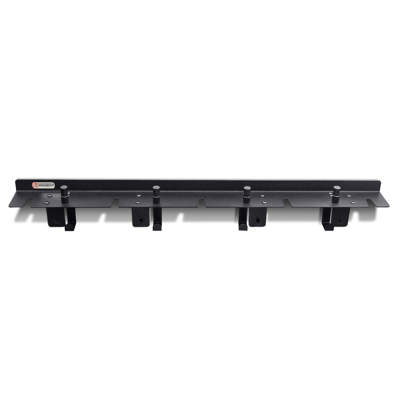 Wall-Mounted Studio Light & Stand Storage Rack (4 Strobes + 5 Stands) - Image 3